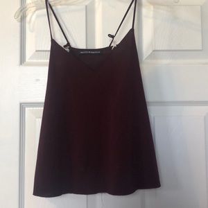 Maroon Brandy Melville Loose Tank